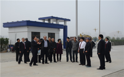 沧州市院老同志赴海兴县院参观考察